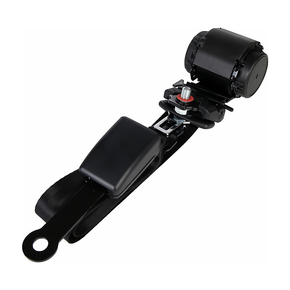 YTSQ01(D) Three-point black retractable seat belt-left rudder-3