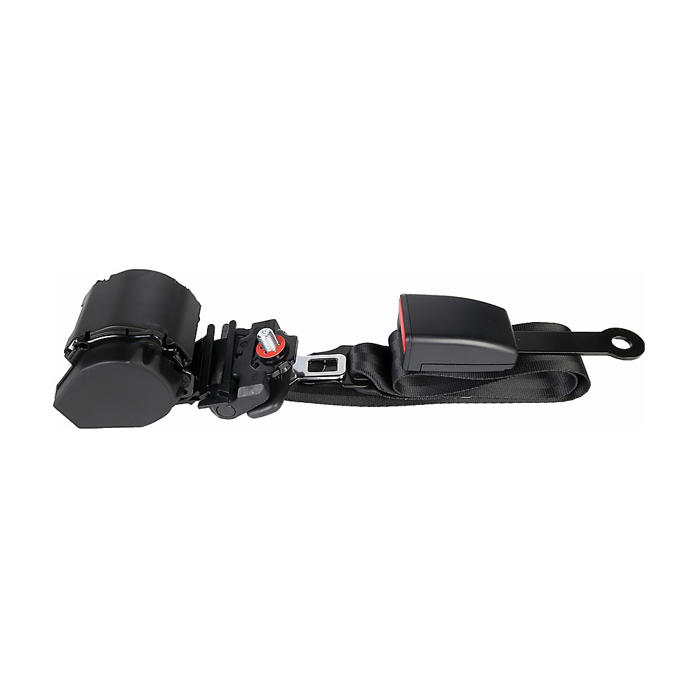 YTSQ01(D) Three-point black retractable seat belt-left rudder-4