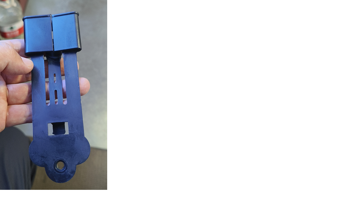 Horizontal inverted black seat belt guide cover-after-sales service-1
