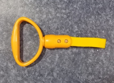 Ring, FY90B, yellow, oval, non-advertising, yellow rope, pre-elimination-1