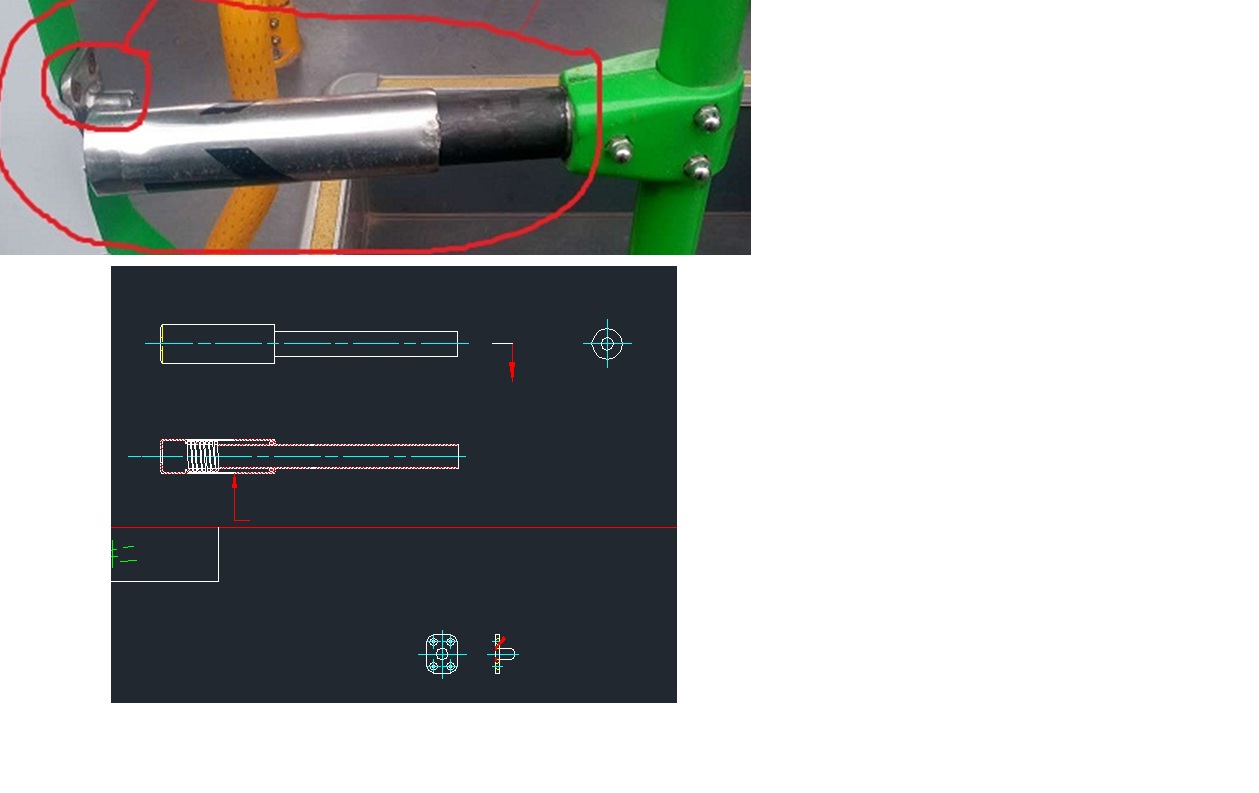 Passenger door guardrail