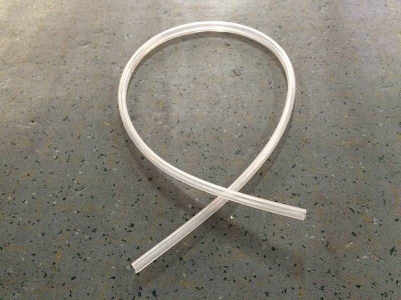 Silicone double water inlet pipe