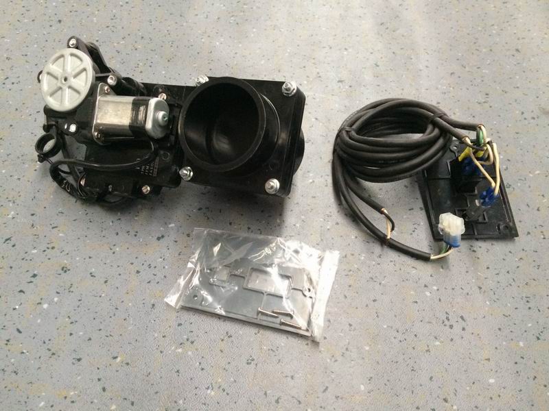 Electric sewage valve (manual/electric)