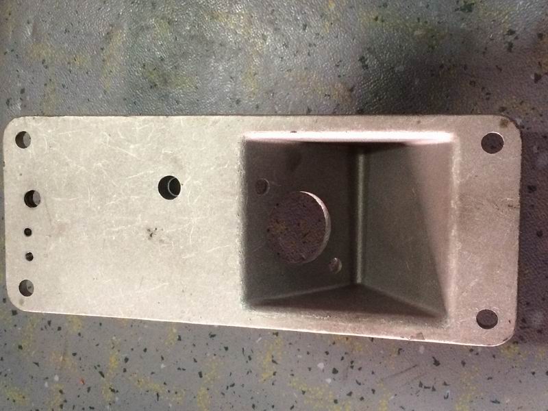 Clutch pedal bottom plate