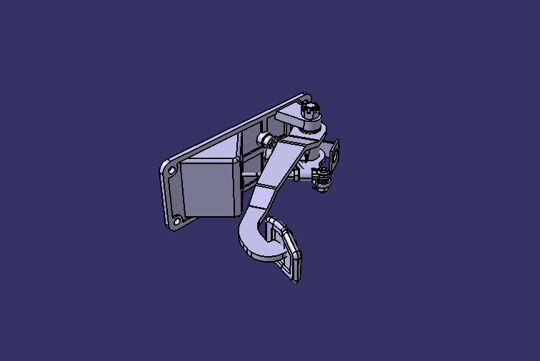 Pedal mechanism, clutch pedal, hanging type