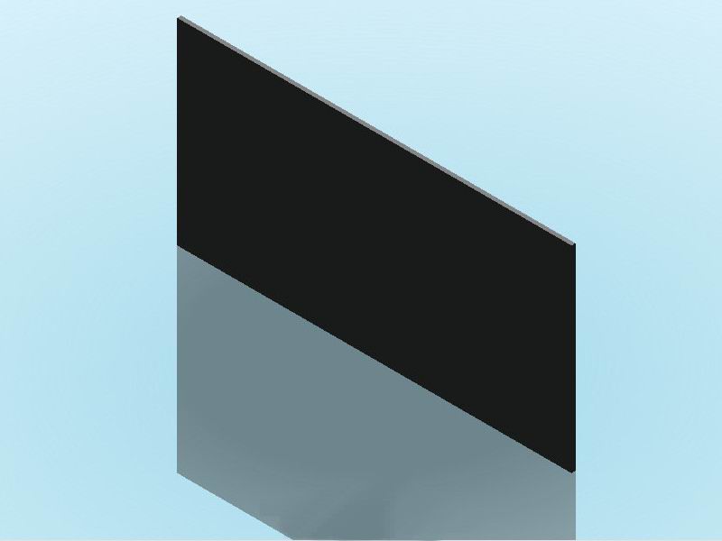 Декоративные детали внутренней крыши, полиэтиленовая доска, 1000 * 2000 * 20 , без алюминиевой фольги