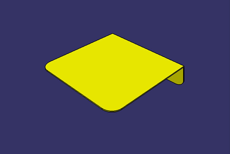 Inner roof decorative parts, PE board, 1000*2000*5,