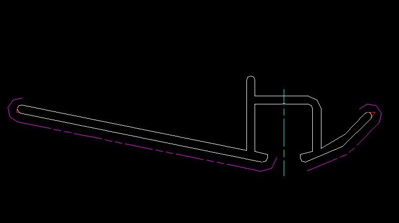 Aluminum profile on the window frame, non-hollow, silver gray/fixed ruler 6.8 meters