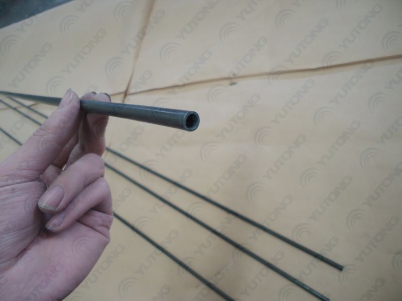 Galvanized seamless steel pipe, φ8*1, galvanized inside and outside 3 meters/root-2