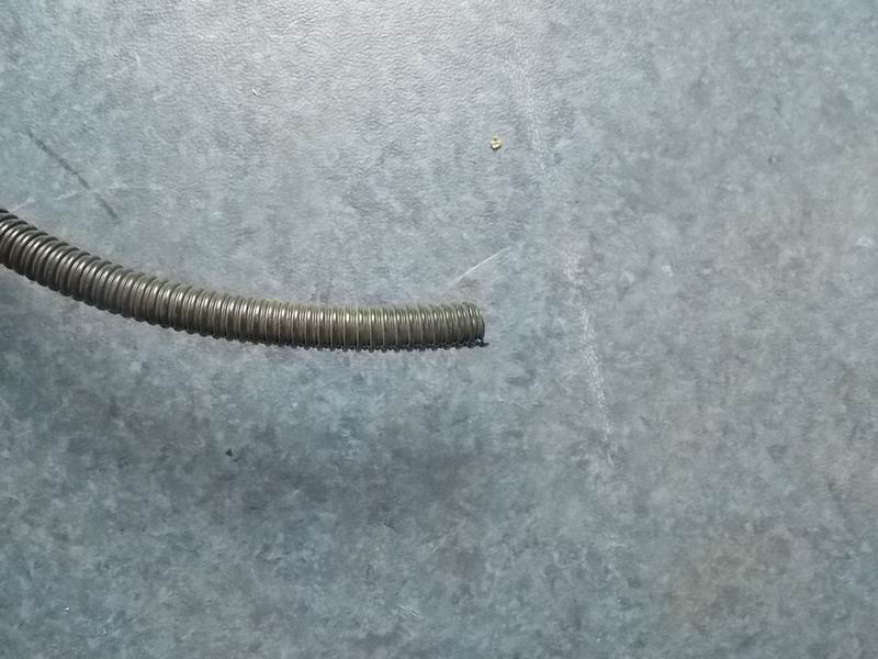 Wire harness covering tube, Φ10, opening