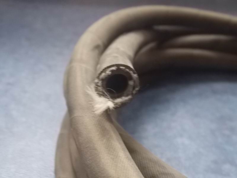 Fuel pipe, rubber hose, Φ8+Φ8, L=10000