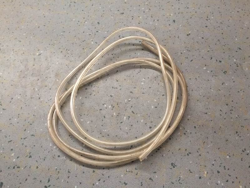 Transparent overflow pipe, Φ8*1.5, 250 meters/root