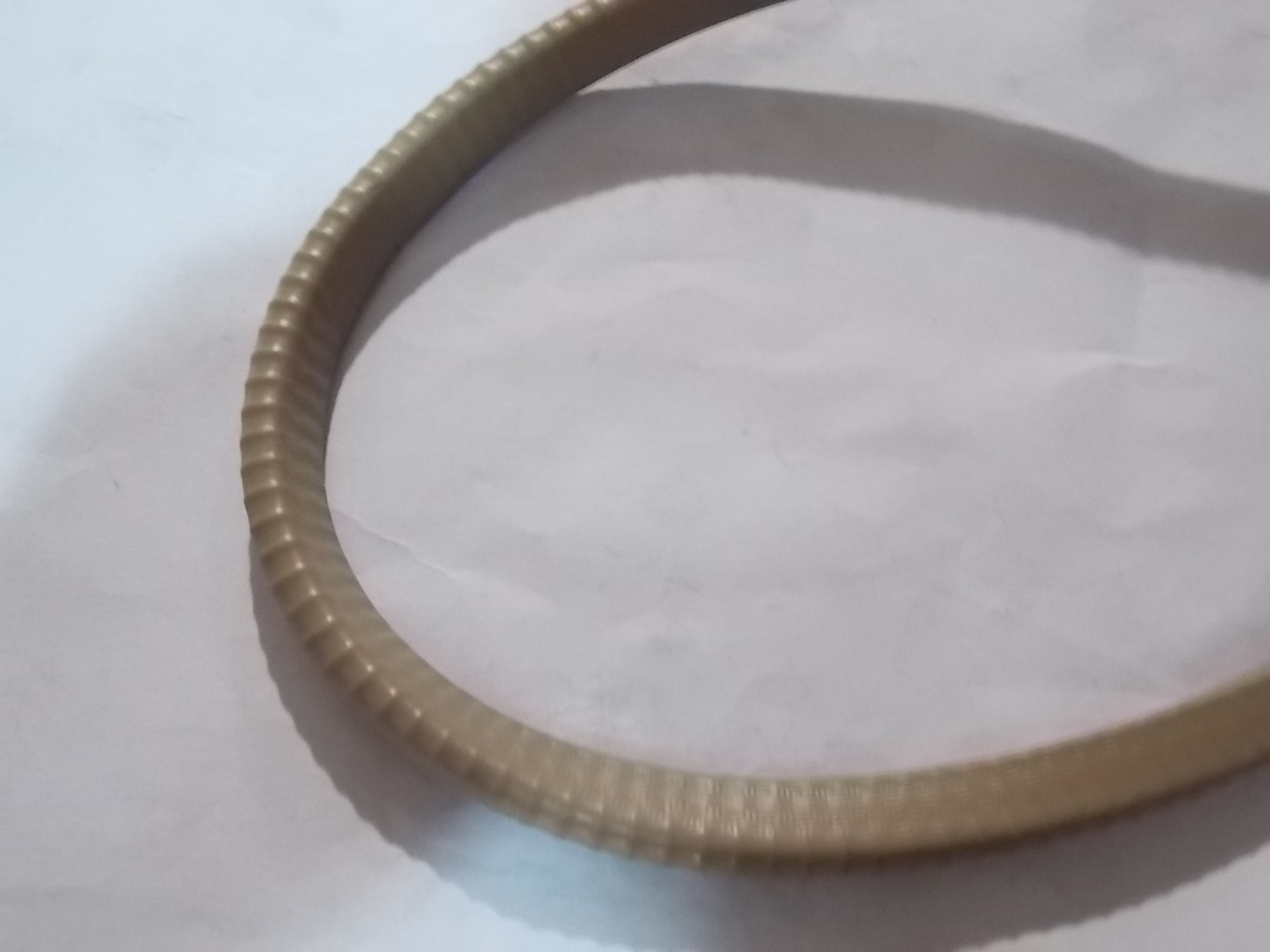 Rubber strips, driver window, 6609, beige U-shaped (YTB002D)-1