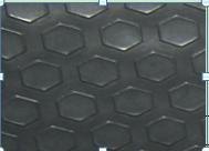 Bayi Серо-синяя тонкая напольная кожа с сотовым узором, 1* 10 (для фасада)