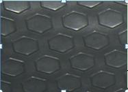 Тонкая напольная кожа Bayi серо-синего цвета с сотовым узором, 1. 25 *9