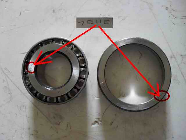 Tapered roller bearings, wheel hubs, Φ55*Φ120*45.5