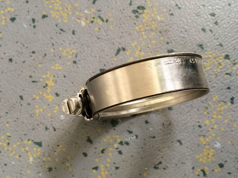 Worm gear and worm clamp, size 28, 40-60, with compensation force-1