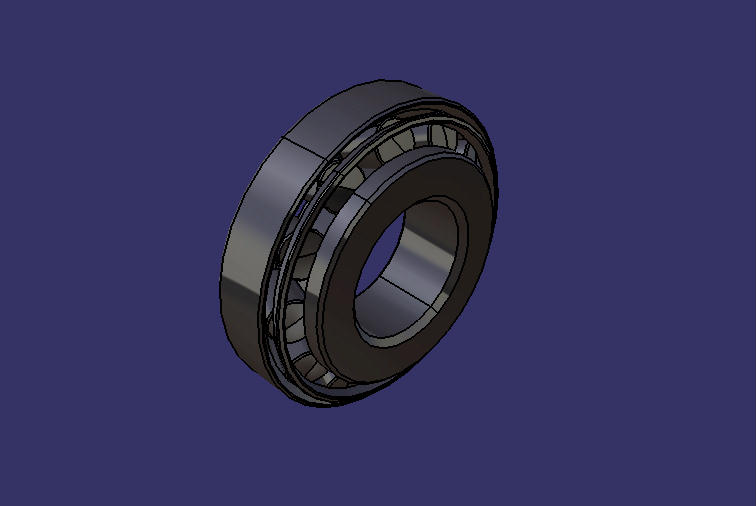Tapered roller bearing, main reduction, Φ40*Φ90*25.25