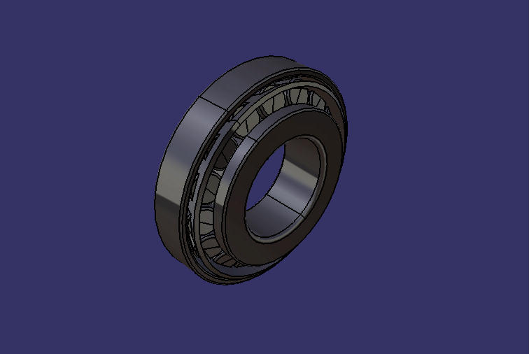 Tapered roller bearing, main reduction, Φ55*Φ120*31.5