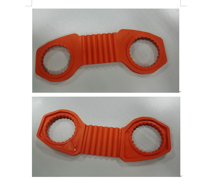 Прокладочная прокладка для антилюстного ореха (оранжевый красный) (определенный материал)