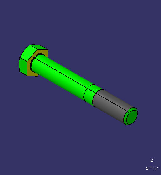 Пружинный стержень из стальных листьев, M20*1,5,135