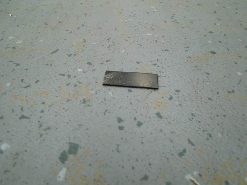 Flange compensation plate (rectangular flat plate 12*30*1.0)-1