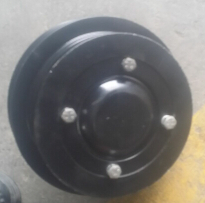 Air conditioner tightening wheel assembly