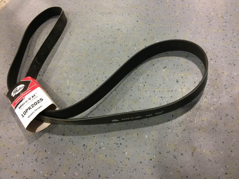 Multi-wedge belt 10PK 2025mm Gates-1