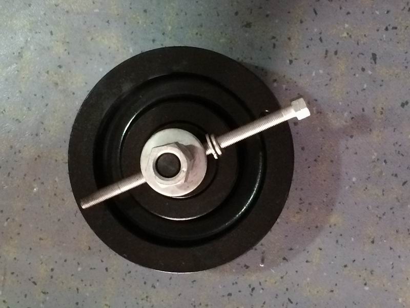 Air conditioner tensioner assembly-1