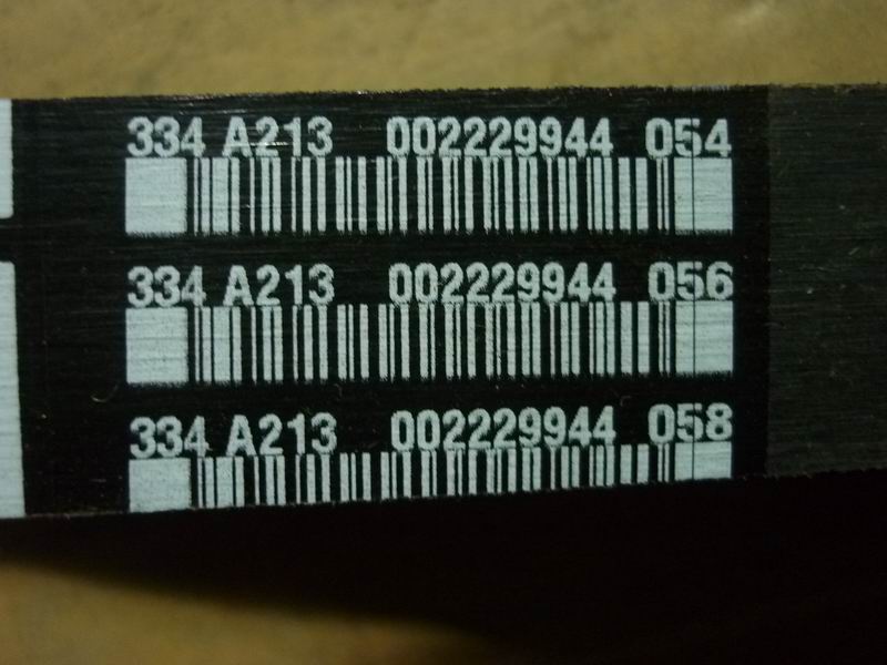 Multi-wedge belt; 8PK*2290-2