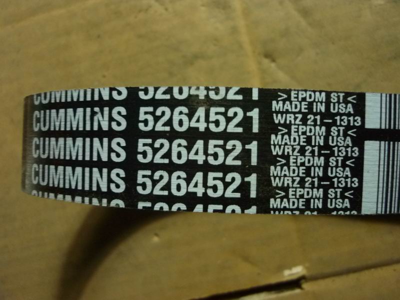 Multi-wedge belt; 8PK*2290