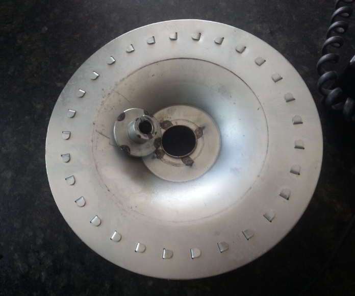 Liquid heater wind wheel