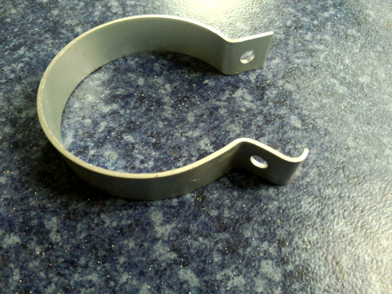 Intake and exhaust fixed pipe clamp (circular, Φ102)-1