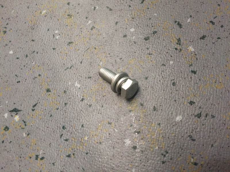 Hexagon head bolts, spring washer and flat washer assembly-1