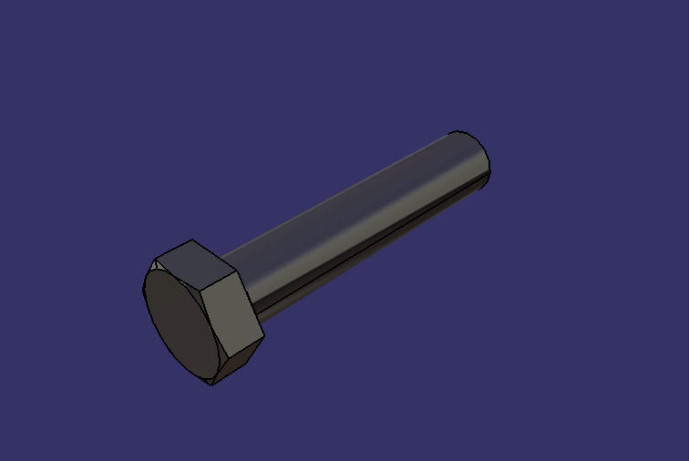 Гексагон с болтовкой головки M16*1,5*80