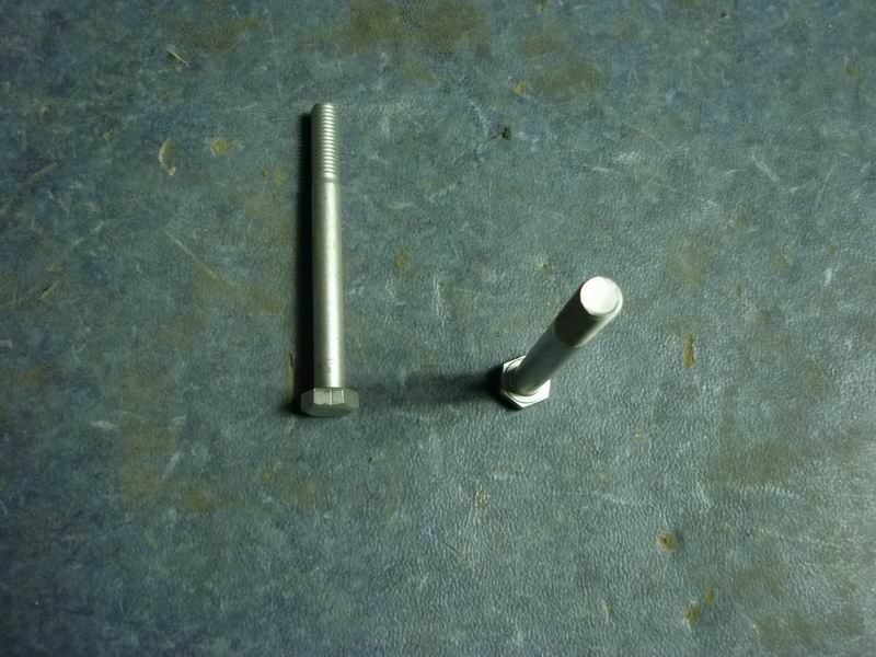 Hexagon head bolt, M20*1.5*140, Darkro