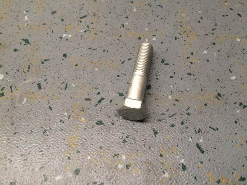 Hexagon head bolt, M12*1.5*55, Dacro-1