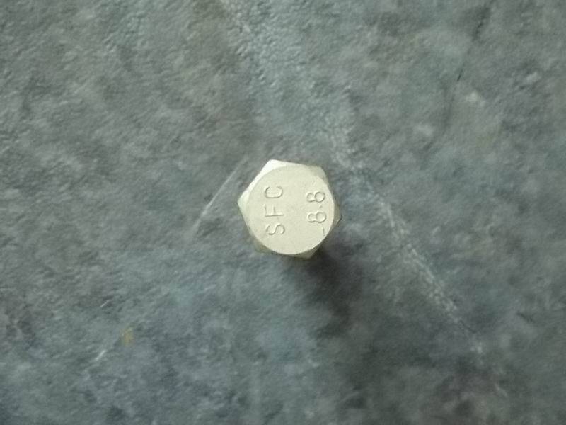 Головной винт гексагона с болтом, M12*1.25*65, Dacro-1