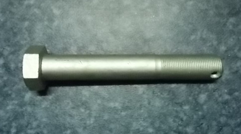 Hexagon head screw with hole bolt-fine teeth; M30*2*200