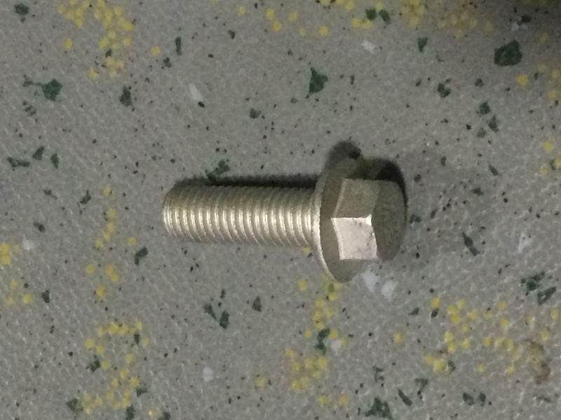 Гексагональная фланцевая поверхность с зубчатыми болтами, M10*30