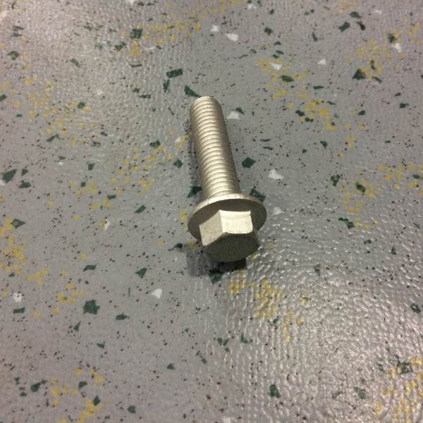 Hexagonal flange surface bearing toothed bolts, M10*40