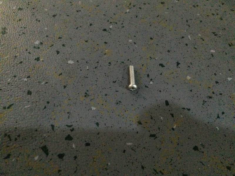 Cross slot disc head screw, M4*20, Dacro-1
