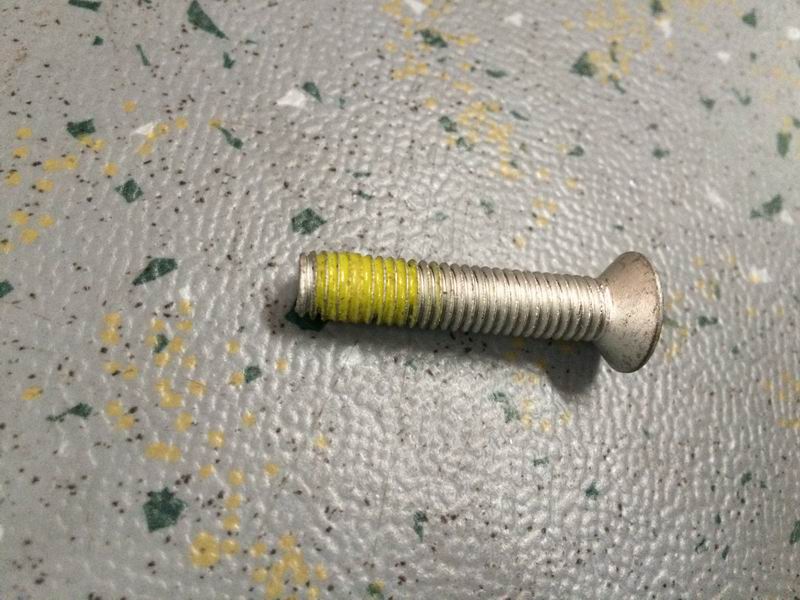 Cross slot half countersunk screw, M8*40, Darkro?