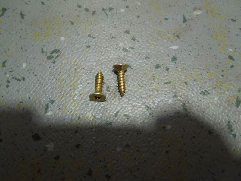 Cross groove countersunk self-tapping screw, ST4.2*16, color-plated zinc-1