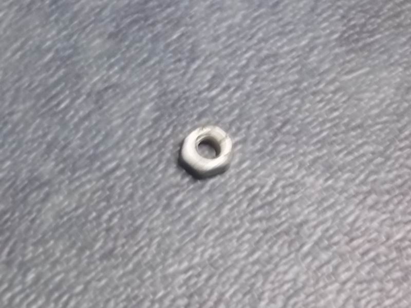 Type 1 hex nut, M4, Dacro