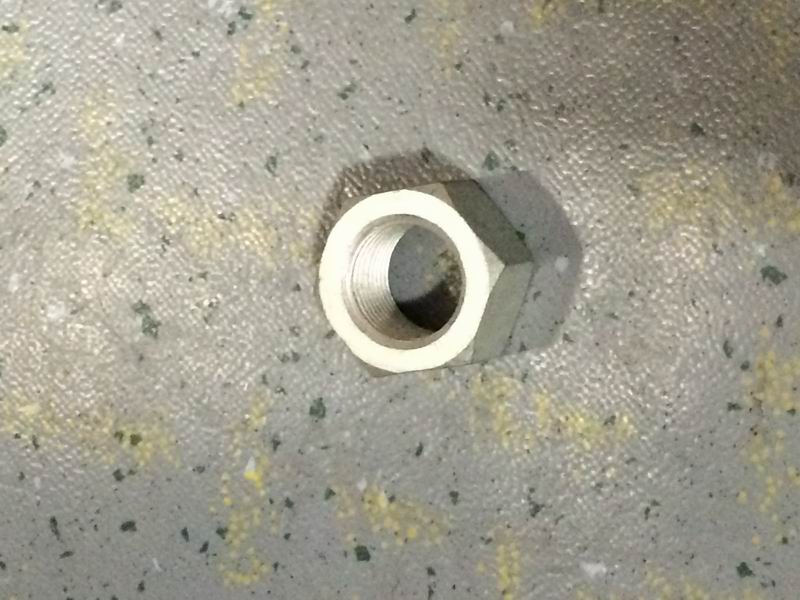 Type 1 hex nut, M24*2, Dacro