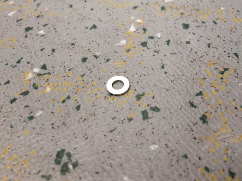 Flat washer, d=4, Dacro