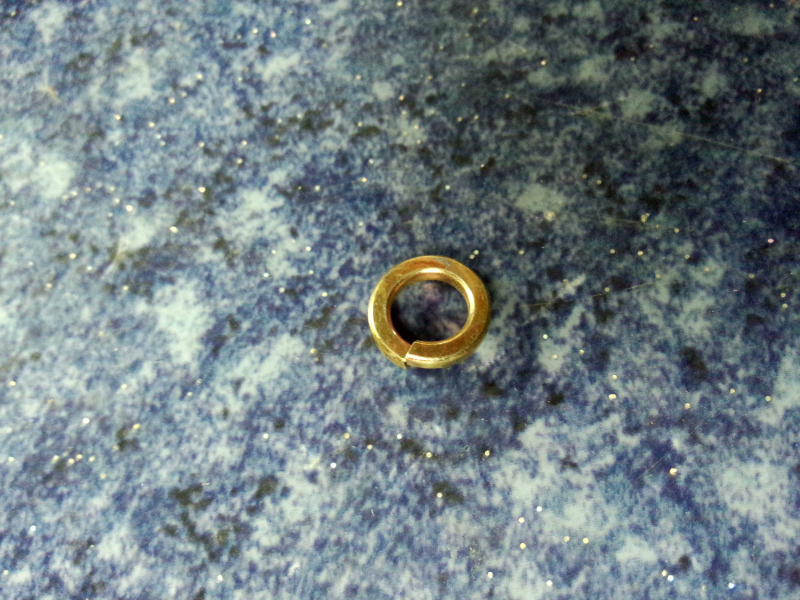 Spring washer, d=8, rainbow galvanized